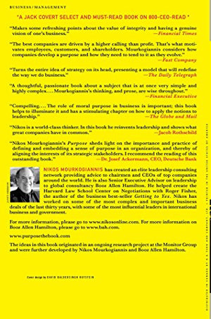 Purpose: The Starting Point of Great Companies,Used