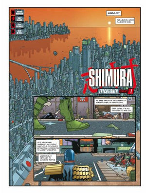 Hondo City Law: Way Of The (Cyber) Samurai! (Judge Dredd)