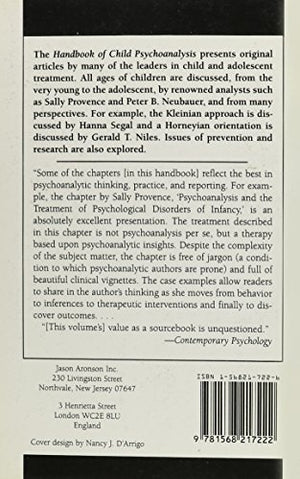 Handbook of Child Psychoanalysis: Research, Theory, and Practice (Master Work Series) (The Master Work Series),Used