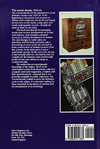 Wireless: The Crucial Decade: History of the British wireless industry 192434 (History and Management of Technology),Used
