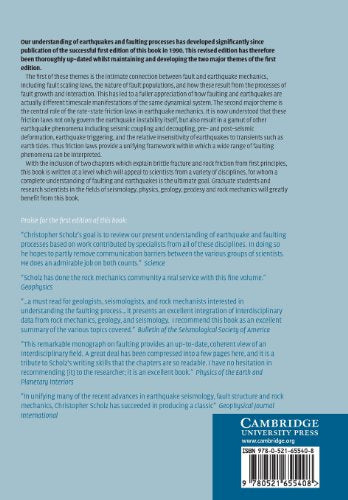 The Mechanics of Earthquakes and Faulting (2nd Edition),Used