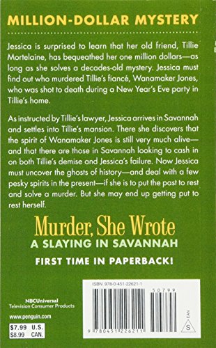 A Slaying In Savannah (Murder She Wrote),Used