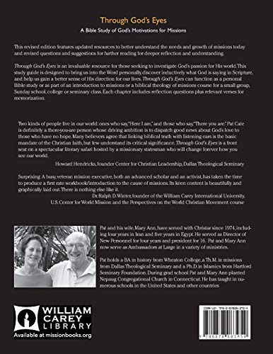 Through God's Eyes: A Bible Study of God's Motivations for Missions,Used