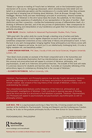 Fetishism, Psychoanalysis, and Philosophy,Used