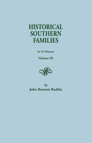 Historical Southern Families (3),Used