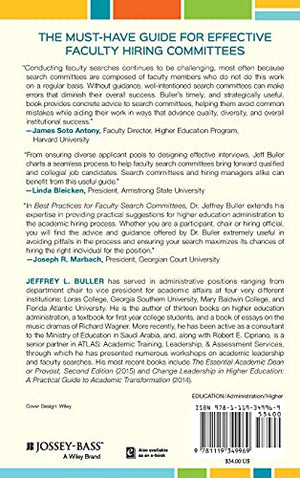Best Practices for Faculty Search Committees,Used