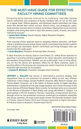 Best Practices for Faculty Search Committees,Used