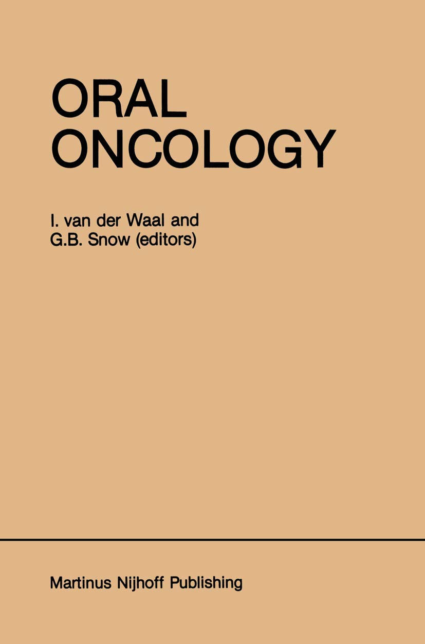 Oral Oncology (Developments in Oncology, 20),Used