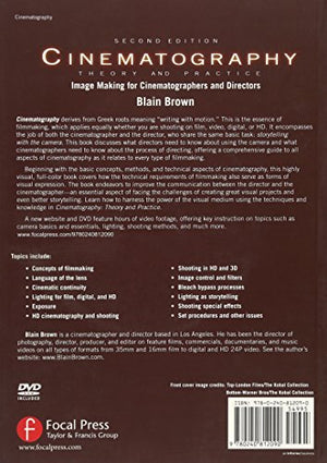 Cinematography: Theory And Practice: Image Making For Cinematographers And Directors (Volume 1),Used