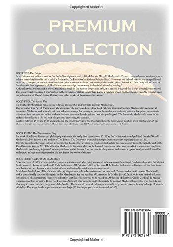 Nicolo Machiavelli The Complete Collection: (4 Books) The Prince, The Art of War, The Discourses on Livy, History of Florence,Used