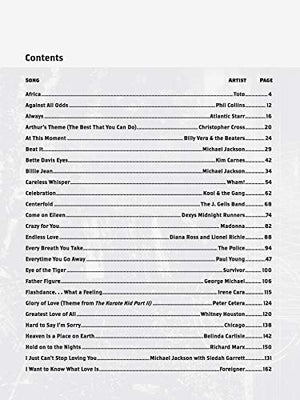 Billboard No. 1 Hits of the 1980s: A Sheet Music Compendium: Piano/Vocal/guitar (Billboard Magazine),Used