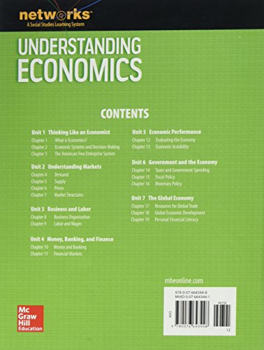 Understanding Economics, Student Edition (Economics Principles & Practic)-used