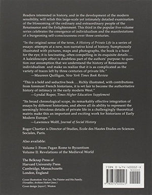 A History Of Private Life: Passions Of The Renaissance (Volume Iii),New