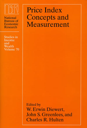 Price Index Concepts and Measurement (Volume 70) (National Bureau of Economic Research Studies in Income and Wealth),Used