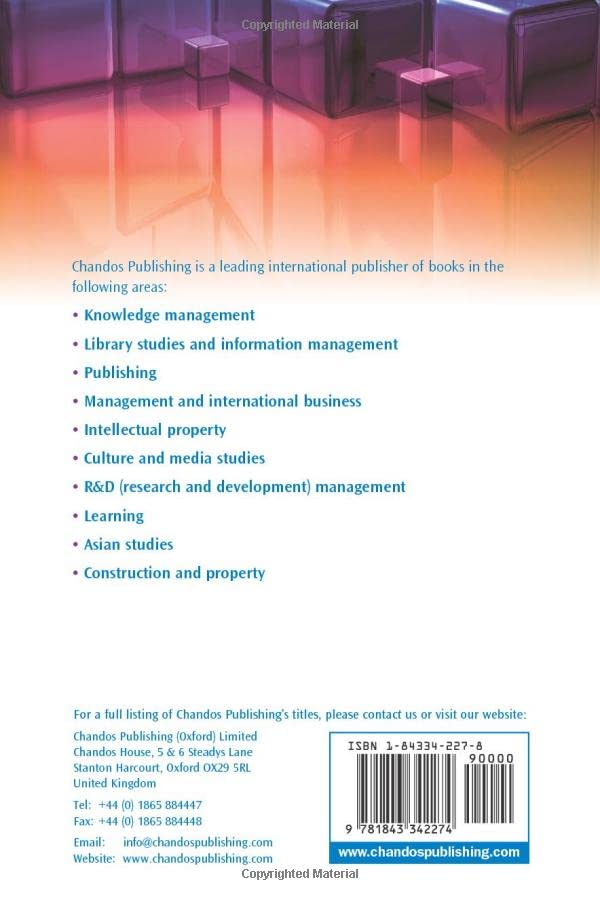 Organising Knowledge: Taxonomies, Knowledge and Organisational Effectiveness (Chandos Knowledge Management),Used