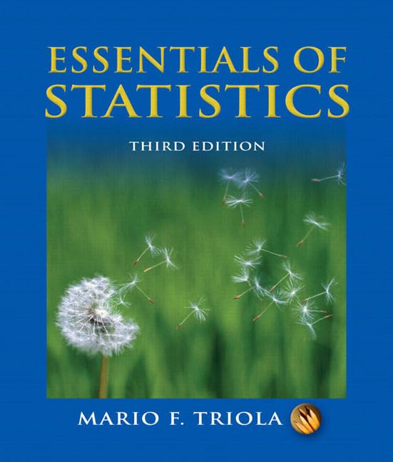Essentials of Statistics,Used