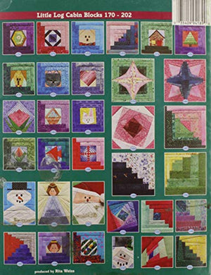 202 Little Log Cabin Blocks,New