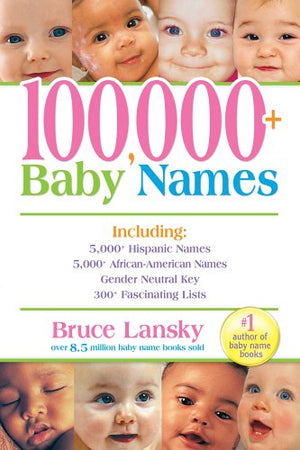 100,000 Plus Baby Names,Used