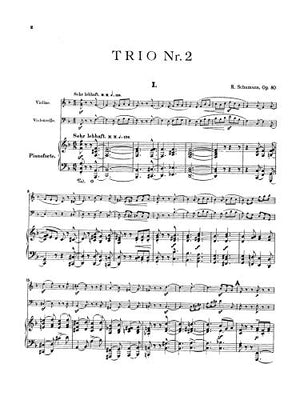 Trio No. 2, Op. 80 (Kalmus Edition),Used