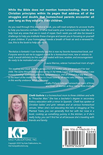 Revitalize: Breathing Life and Encouragement into Your Homeschool,Used