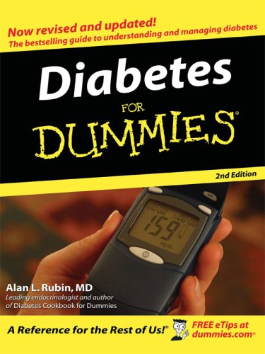Diabetes for Dummies (Thorndike Large Print Health, Home and Learning),Used