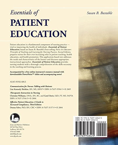 Essentials Of Patient Education,Used