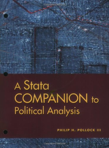 A Stata Companion to Political Analysis,Used