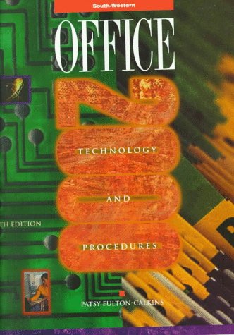Office 2000: Technology & Procedures: Text/Template Disk,Used