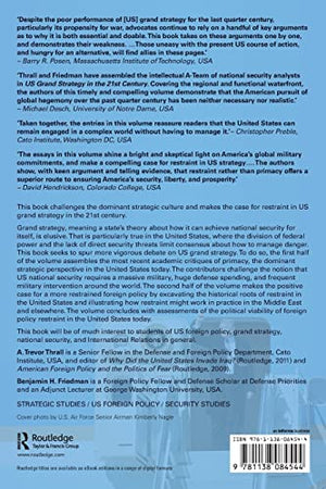 US Grand Strategy in the 21st Century (Routledge Global Security Studies),Used