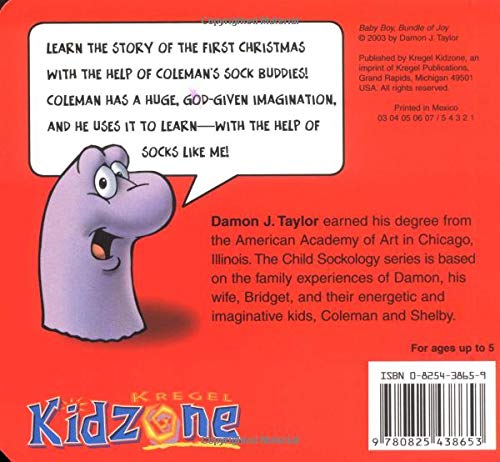 Baby Boy, Bundle of JoyB: The Christmas Story (Child Sockology),Used