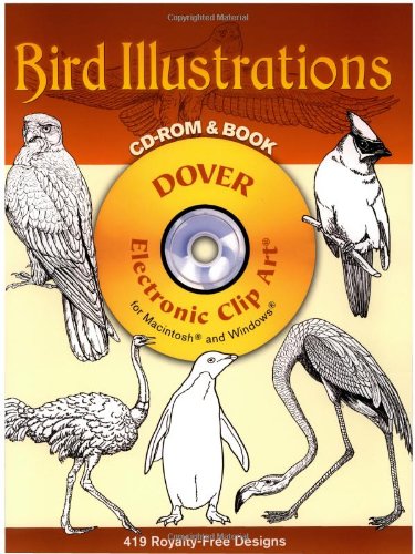 Bird Illustrations (Dover Electronic Clip Art),Used