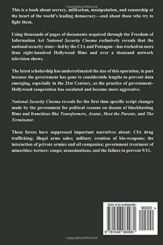 National Security Cinema: The Shocking New Evidence of Government Control in Hollywood,Used