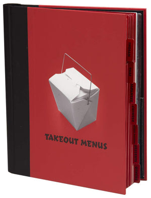 Takeout Menu Holder  Chinese