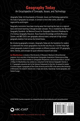 Geography Today: An Encyclopedia of Concepts, Issues, and Technology,Used