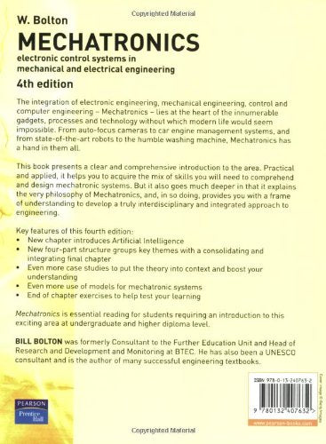 Mechatronics: A Multidisciplinary Approach,New