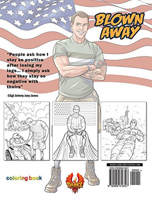 Blown Away: The Story of SSGT Johnny Joey Jones Coloring Book,Used