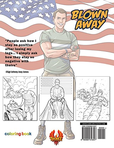 Blown Away: The Story of SSGT Johnny Joey Jones Coloring Book,Used