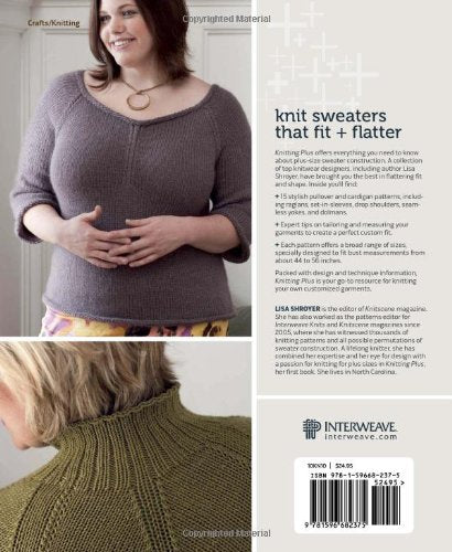 Knitting Plus: Mastering Fit, Plussize Style, 15 Projects