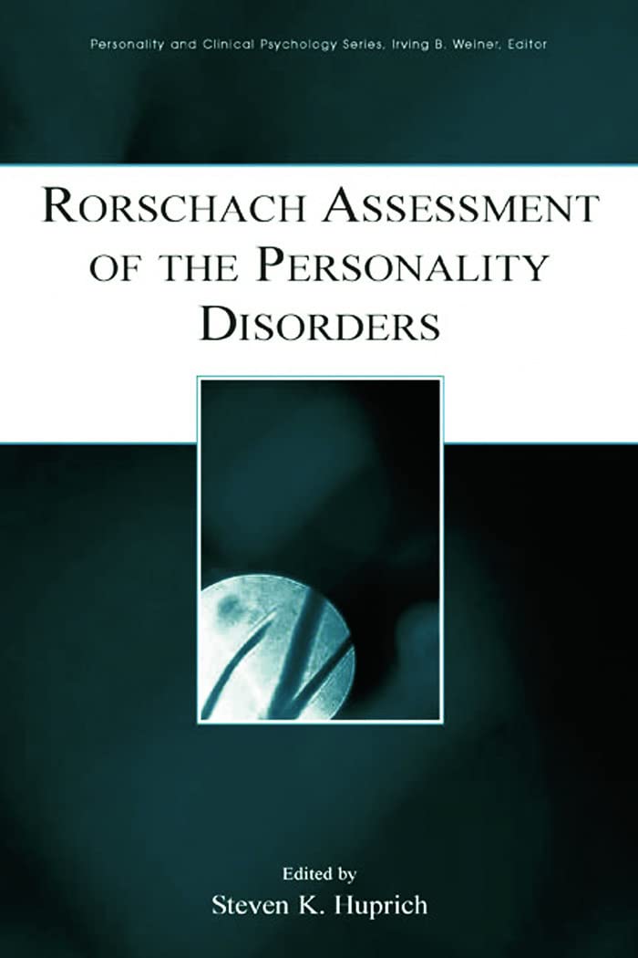 Rorschach Assessment Of The Personality Disorders (Personality And Clinical Psychology),Used