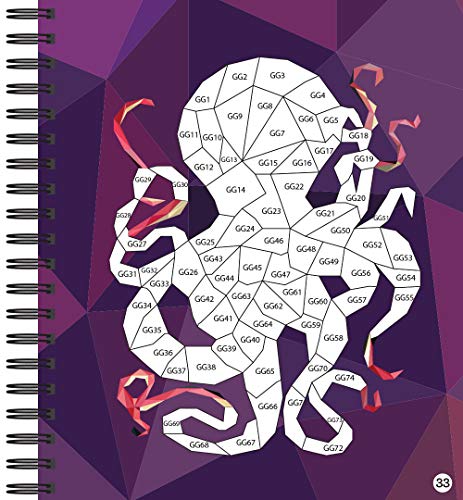Brain Games  Sticker By Number: Under The Sea  2 Books In 1 (42 Images To Sticker)