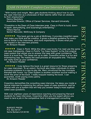 Case In Point 10: Complete Case Interview Preparation,New