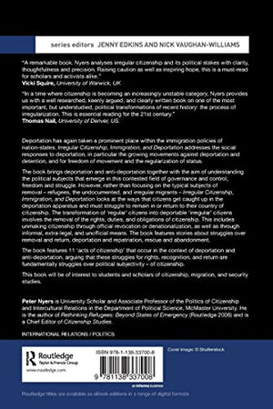 Irregular Citizenship, Immigration, and Deportation (Interventions),Used