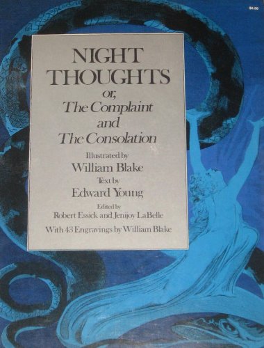 Night Thoughts: Or, the Complaint and the Consolation,Used