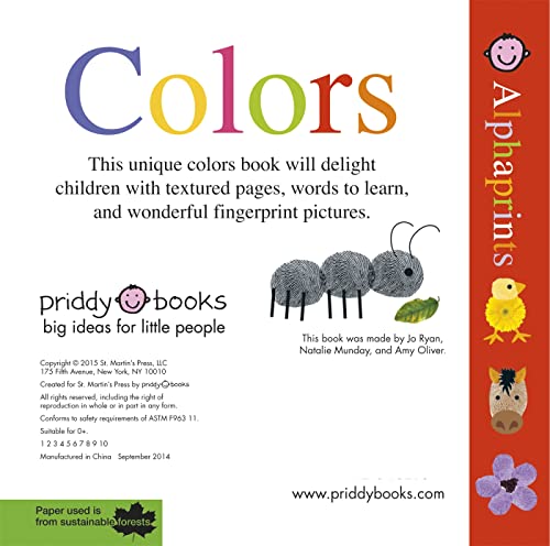 Little Alphaprints: Colors,Used