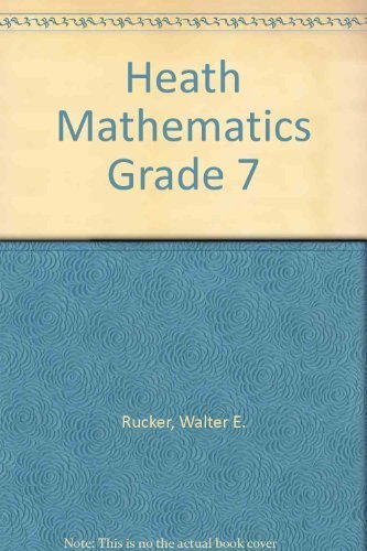 Heath Mathematics Grade 7,Used
