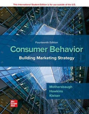 ISE Consumer Behavior: Building Marketing Strategy,Used
