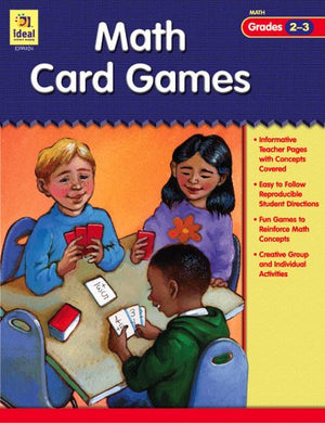 Math Card Games, Grades 23 (Ideal Math Card Games)-used