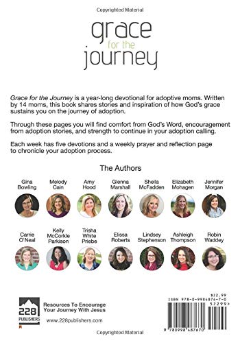 Grace for the Journey: A OneYear Devotional for Adoptive Moms,Used