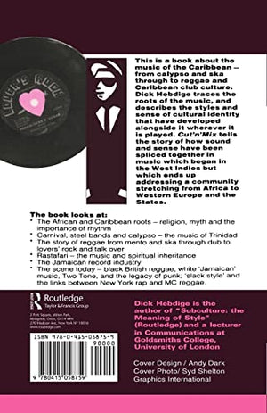 Cut n' Mix: Culture, Identity and Caribbean Music (Comedia),Used