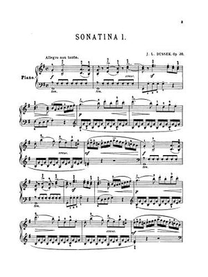 Sonatinas, Op. 20 (Kalmus Edition),Used